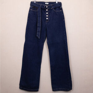 Forever 21 wide leg dark wash jeans NWT-30